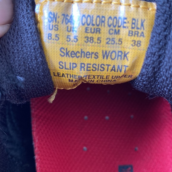 Skechers Work Slip Resistant Shoes Size 8.5 Unisex - Picture 5 of 7